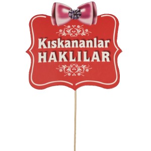 Kıskananlar Haklılar Pankart 1 Stück